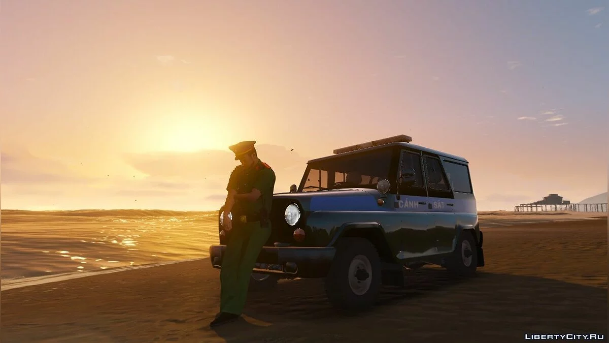 UAZ Police Vietnam 1 / GTA 5
