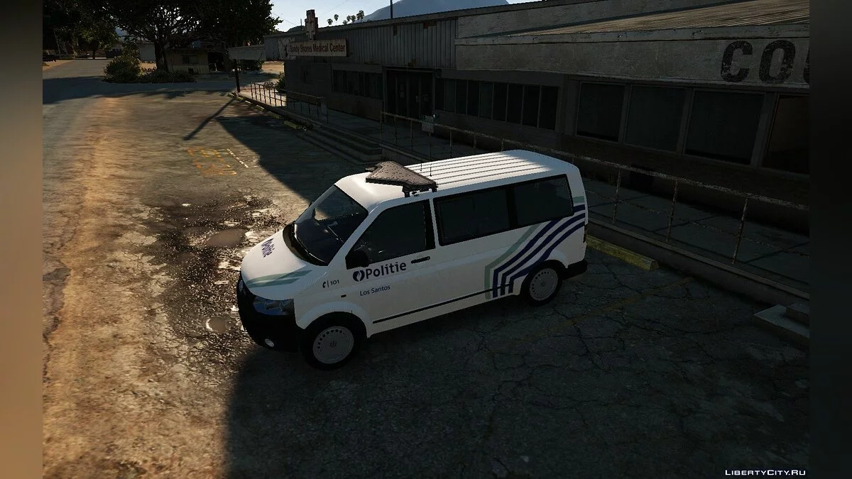 Volkswagen Transporter België | Lokale Politie Los Santos [ELS] 1.0 / GTA 5