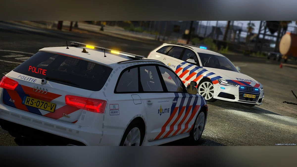Audi a6 2018 Niederländische Polizei / GTA 5