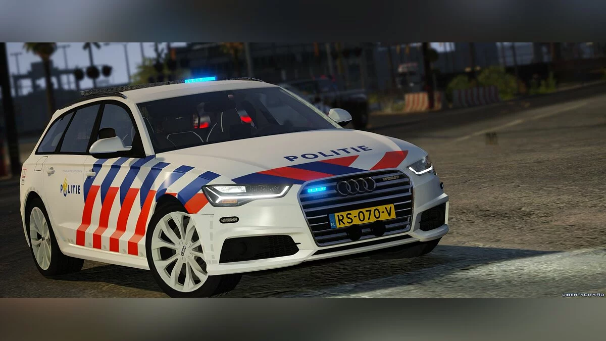 Audi a6 2018 Niederländische Polizei / GTA 5