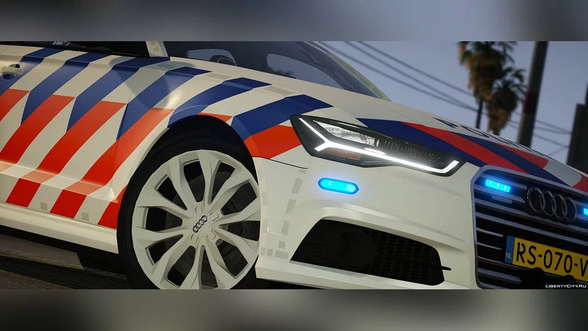 Audi a6 2018 Niederländische Polizei / GTA 5