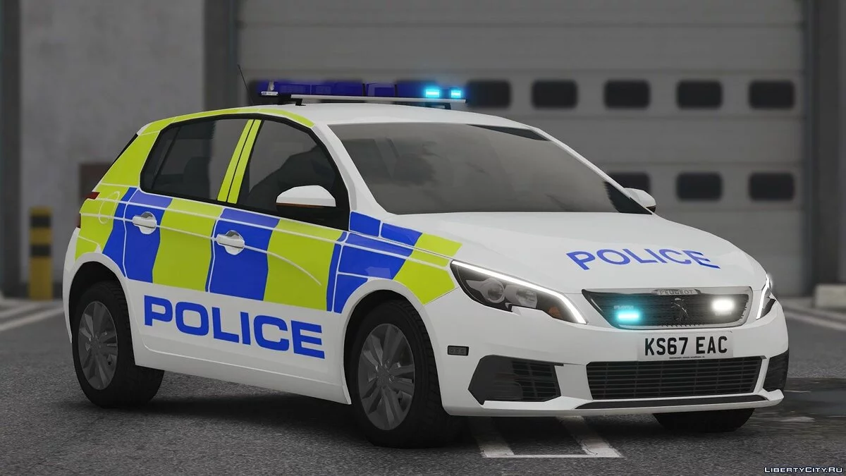 Peugeot 308 Поліція Великого Манчестера [ELS] 1.0 / GTA 5