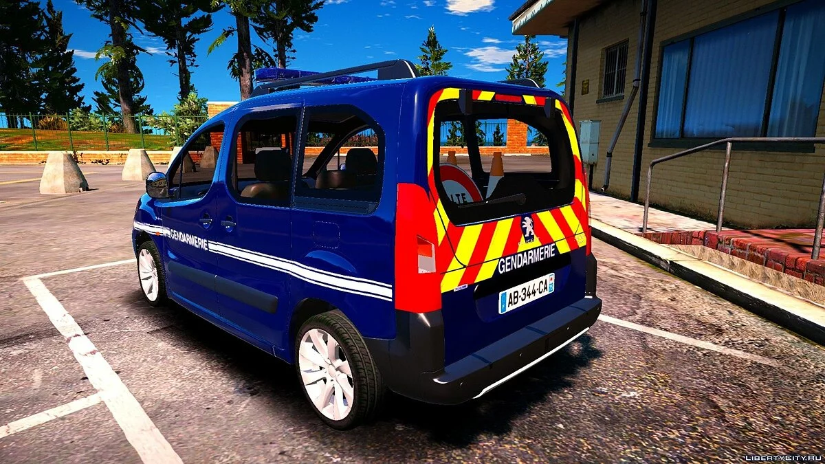 Peugeot Partner Жандармерії / GTA 5