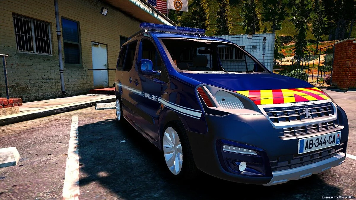 Peugeot Partner Жандармерії / GTA 5
