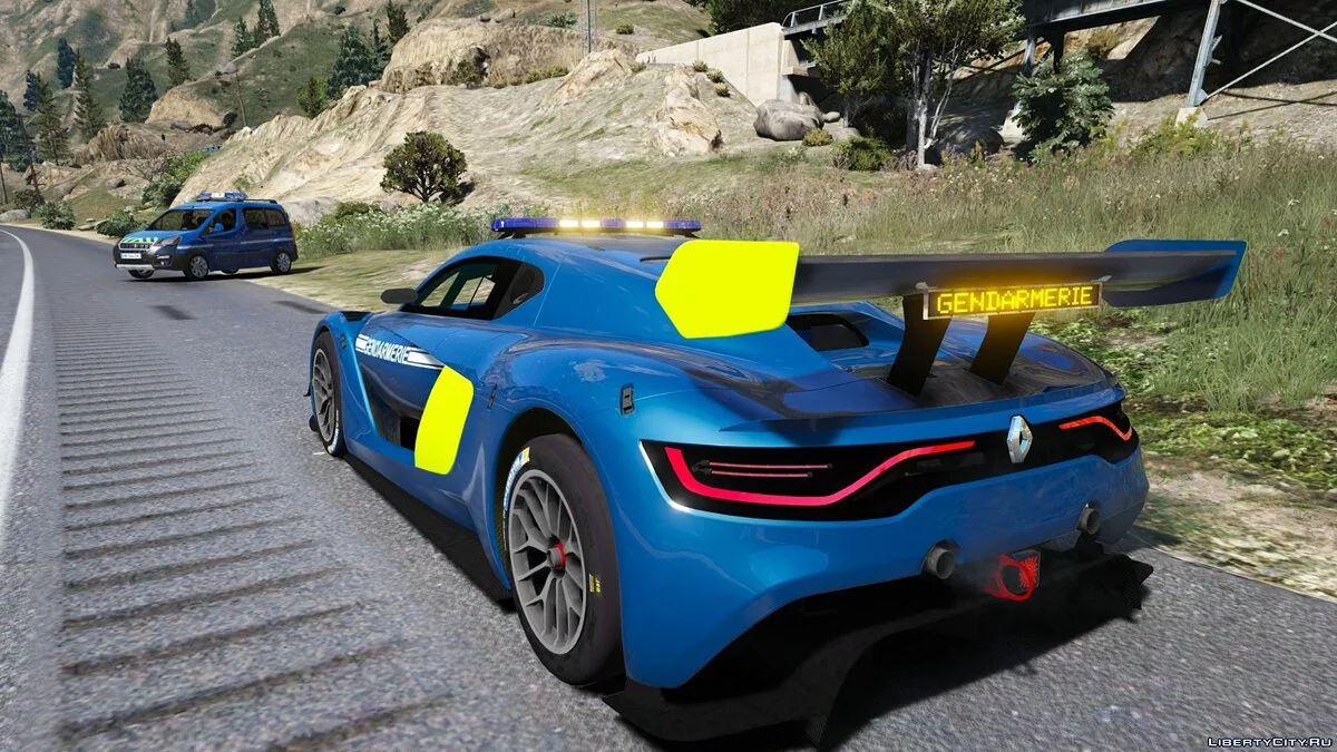 Renault RS 0.1 Gendarmerie 1.0 / GTA 5