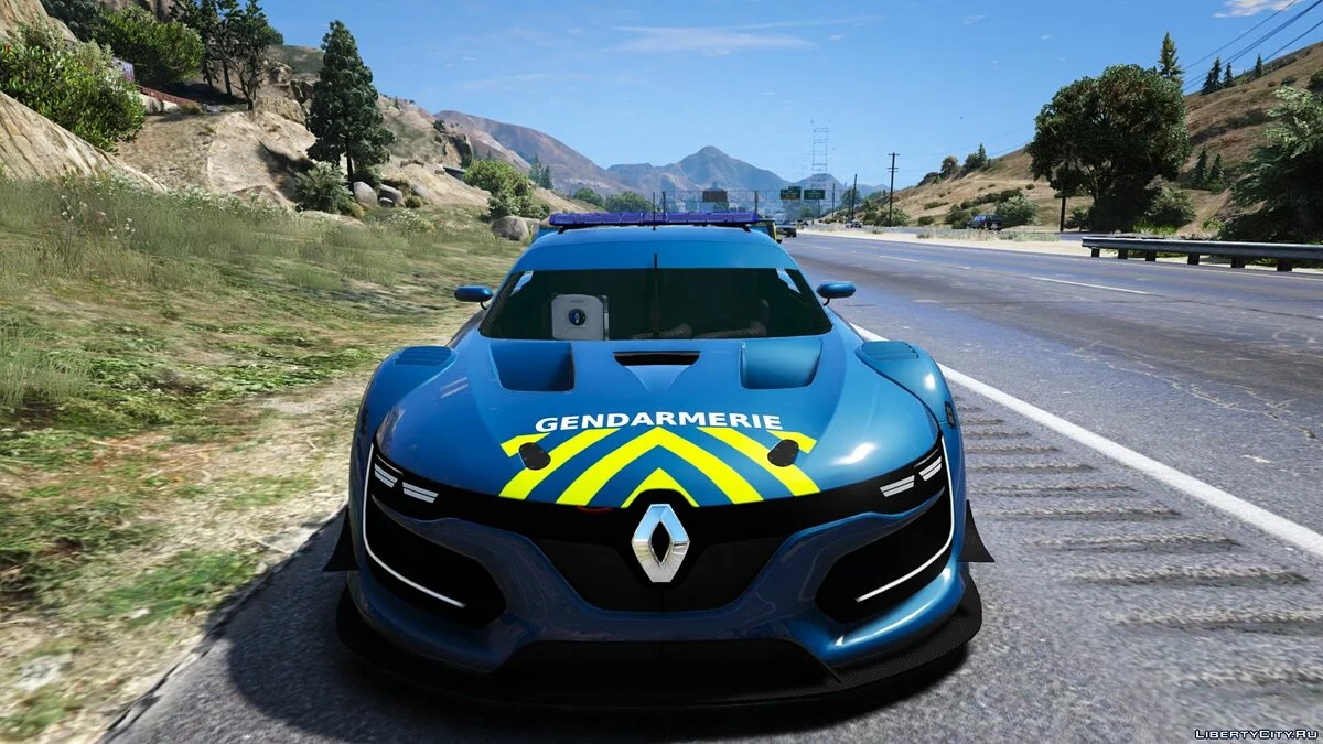 Renault RS 0.1 Gendarmerie 1.0 / GTA 5