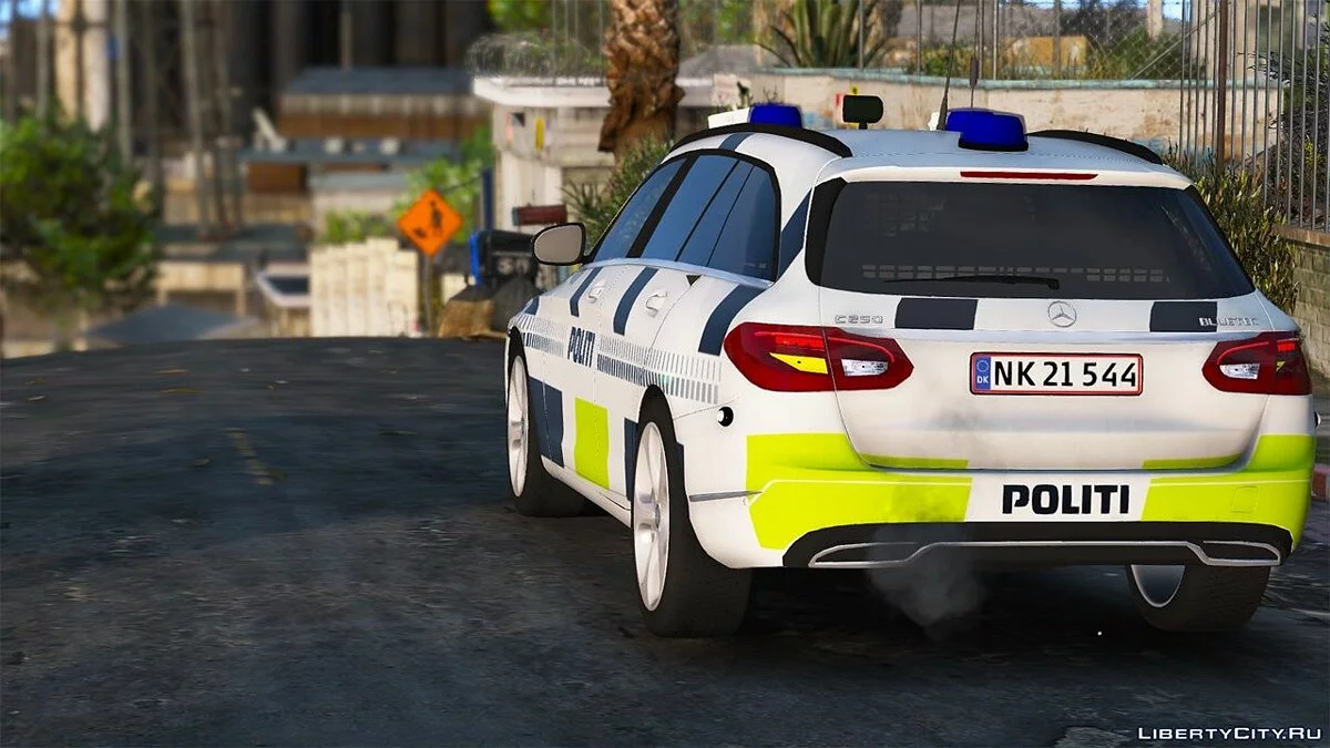 2015 Mercedes-Benz C250 Estate - Polícia Dinamarquesa - [ELS] 1.0 / GTA 5