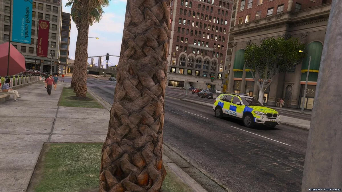 Demostrador de la Policía Británica BMW X5 F15 ARV / GTA 5