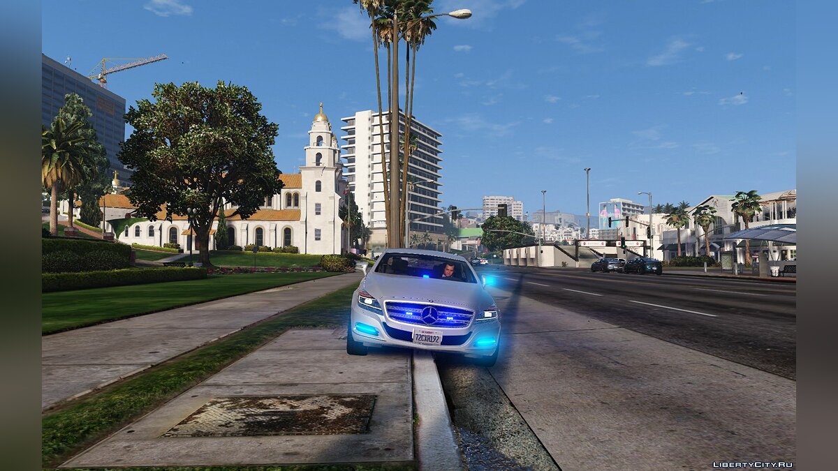 Download Unmarked Mercedes CLS 1.0 for GTA 5