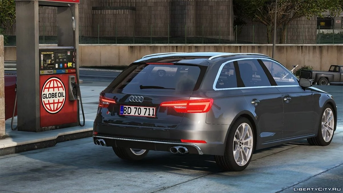 2017 Audi S4 Avant - Policía Danesa Sin Marcas - [ELS/OIV/Replace] / GTA 5