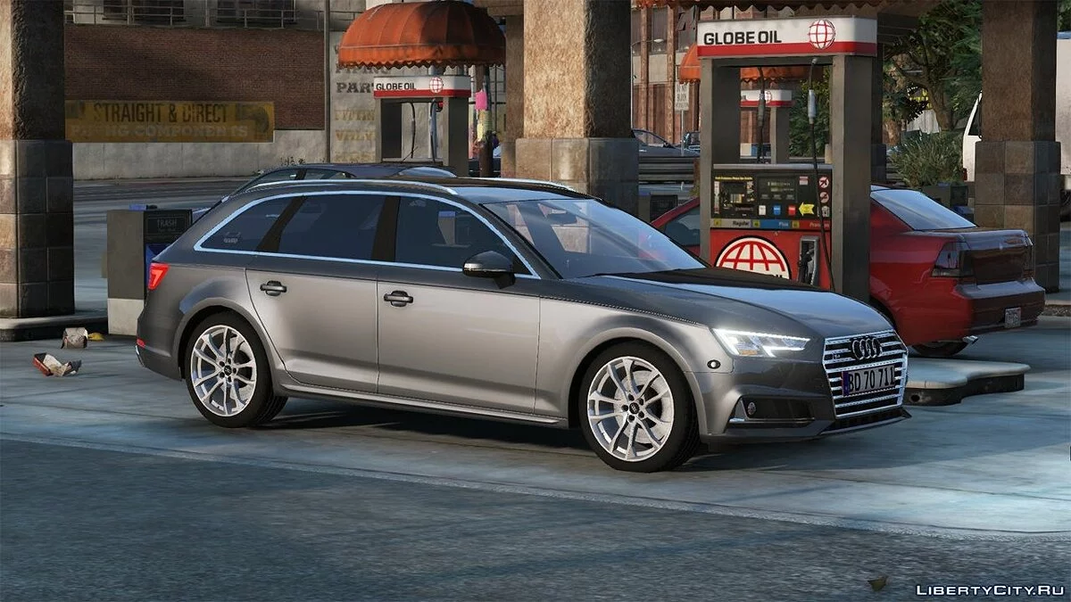 2017 Audi S4 Avant - Policía Danesa Sin Marcas - [ELS/OIV/Replace] / GTA 5