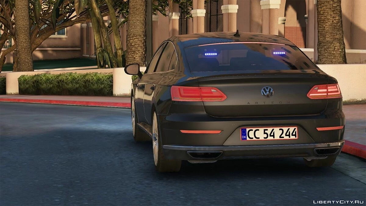2018 Volkswagen Arteon - Dänische Polizei Unmarkiert - [ELS/OIV/Replace] 1.0 / GTA 5