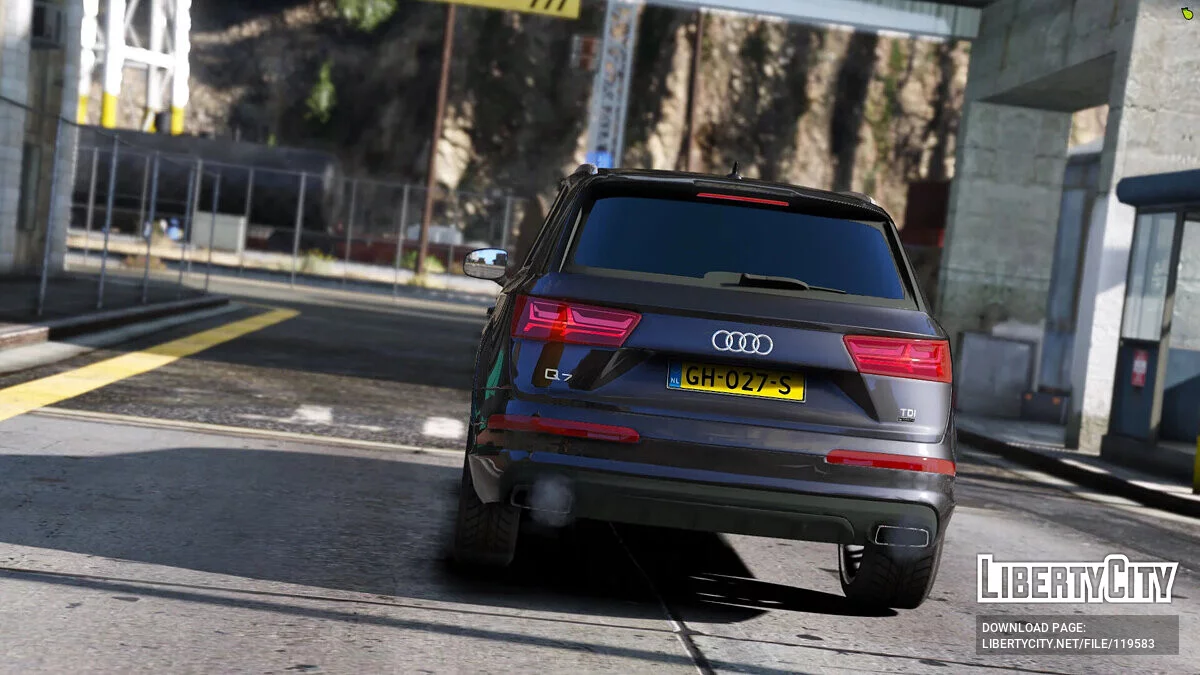奥迪Q7警察/未标记[ELS][附加/替换] 2.1 / GTA 5