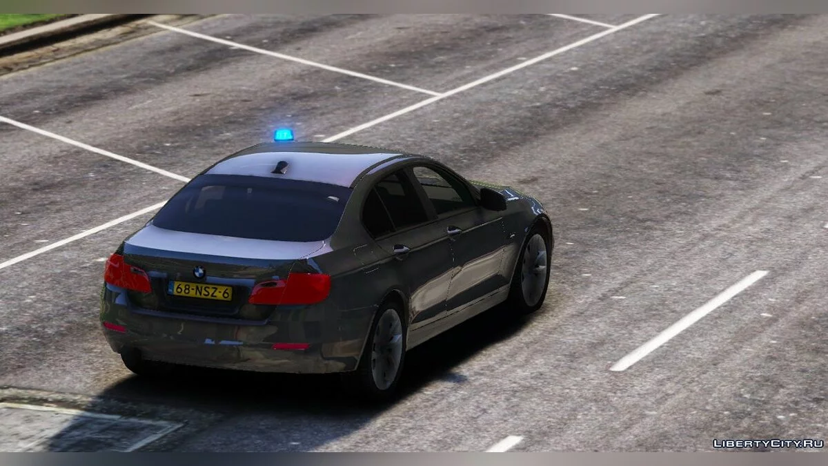 BMW 530D F10 Polícia / Polícia Não Marcada [ELS | Substituir] 1.0 / GTA 5