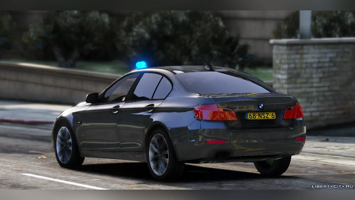 BMW 530D F10 Polícia / Polícia Não Marcada [ELS | Substituir] 1.0 / GTA 5