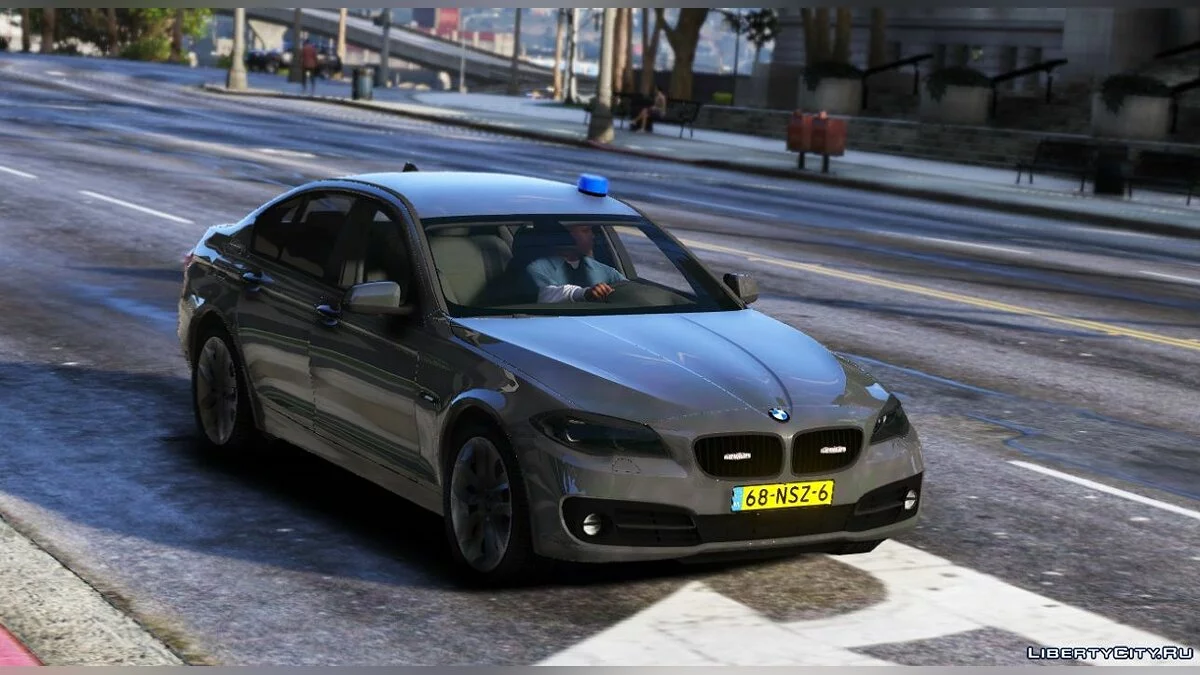 BMW 530D F10 Polícia / Polícia Não Marcada [ELS | Substituir] 1.0 / GTA 5
