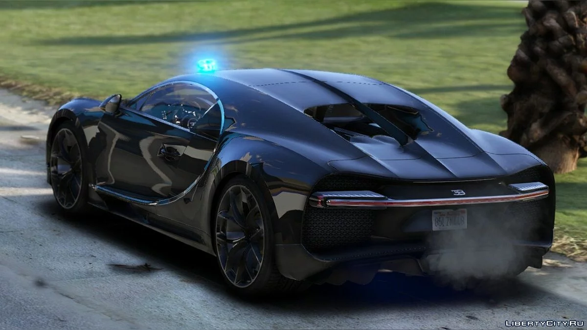 Bugatti Chiron Police / Unmarked Police [ELS | Replace] 1.0 / GTA 5
