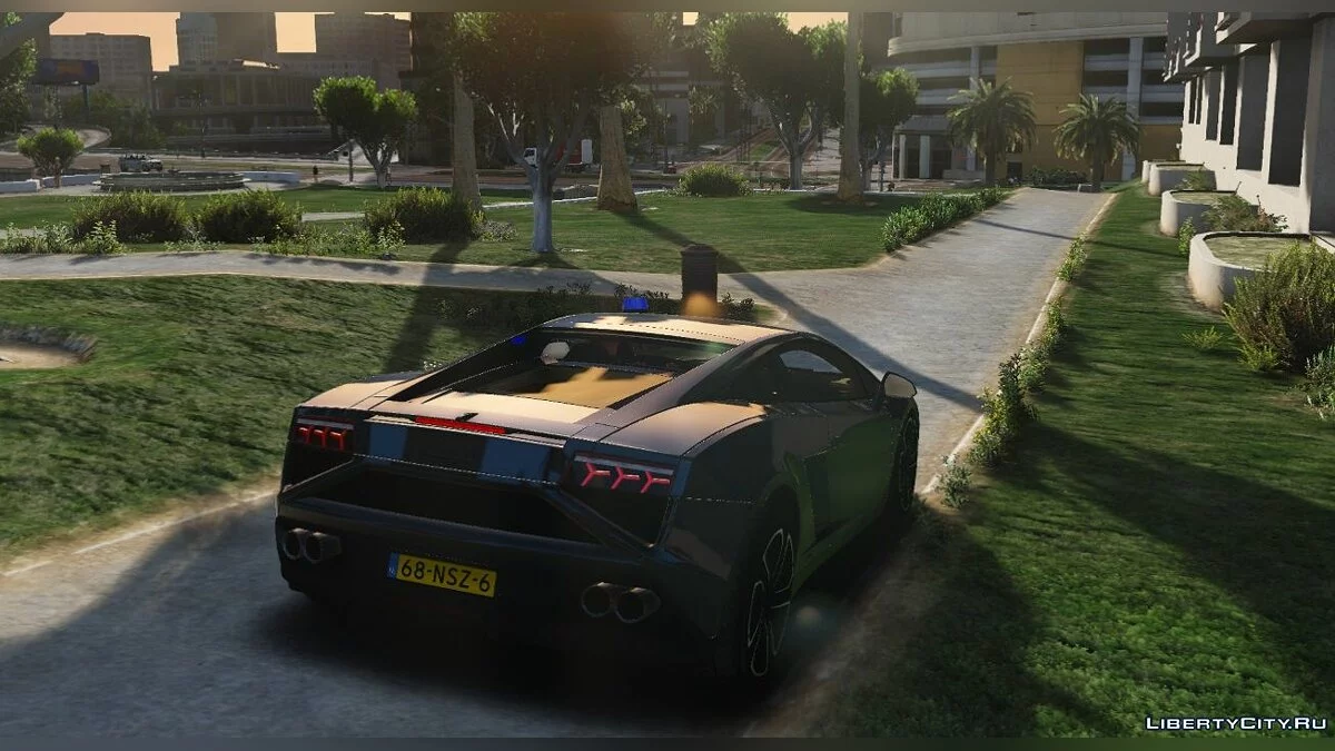 Lamborghini Gallardo Policía / Politie [ELS | Reemplazar] 1.1 / GTA 5