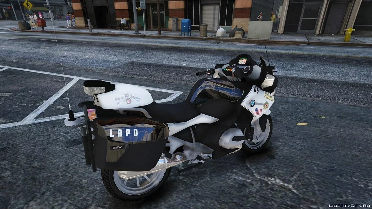 LAPD BMW 1200RT (БЕЗ ELS) / GTA 5