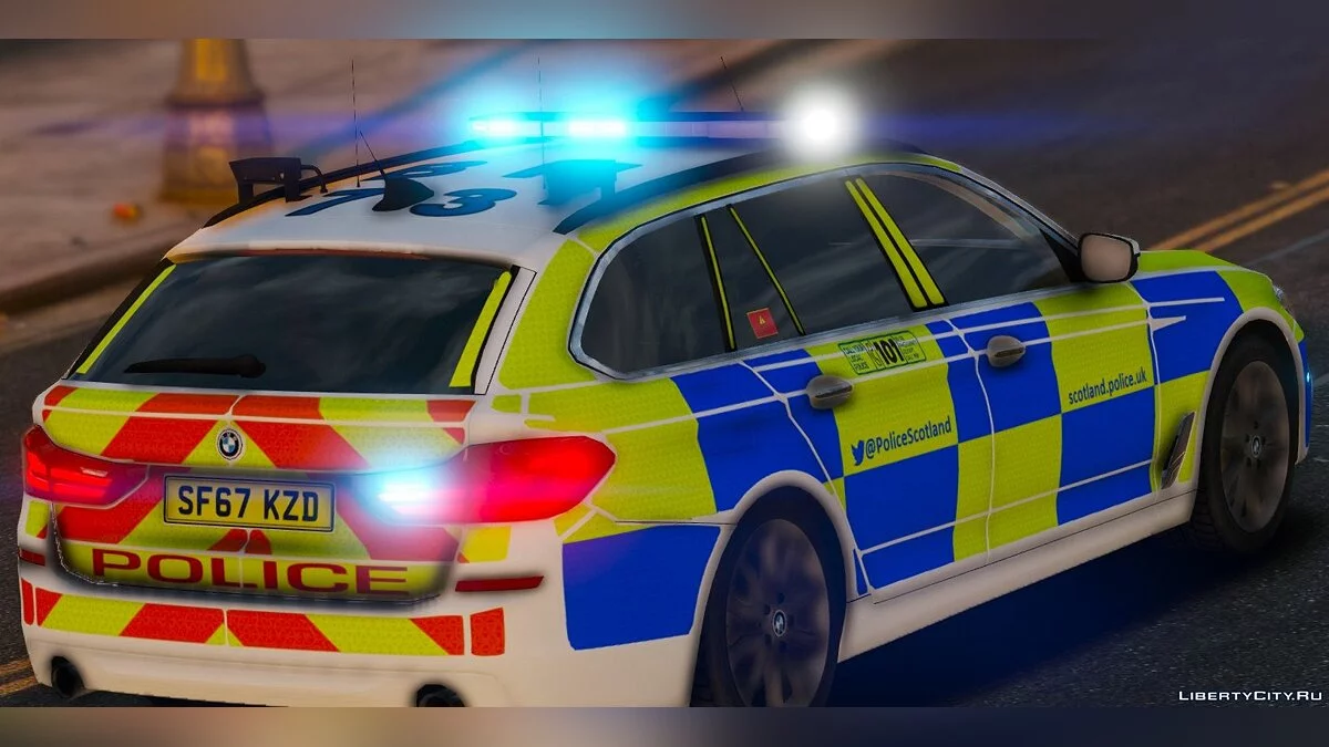 苏格兰警察 2017 宝马 G31 [ELS] / GTA 5