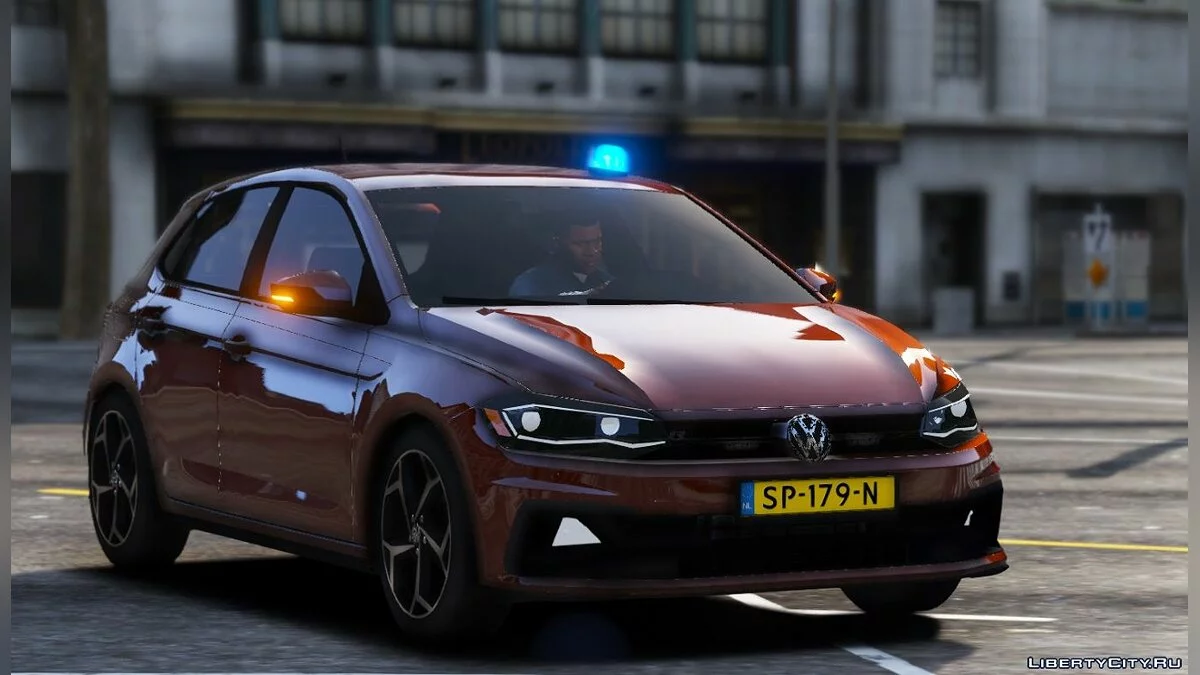 Volkswagen Polo R-line Polícia / Polícia Não Marcada [ELS | Substituir] / GTA 5
