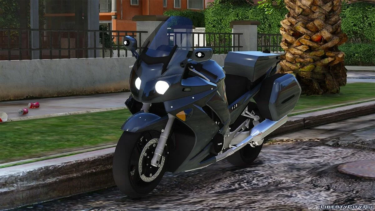 Yamaha FJR1300 2009 - Marqué/Non Marqué - Police Danoise - [OIV/Remplacer/ELS] 1.0 / GTA 5