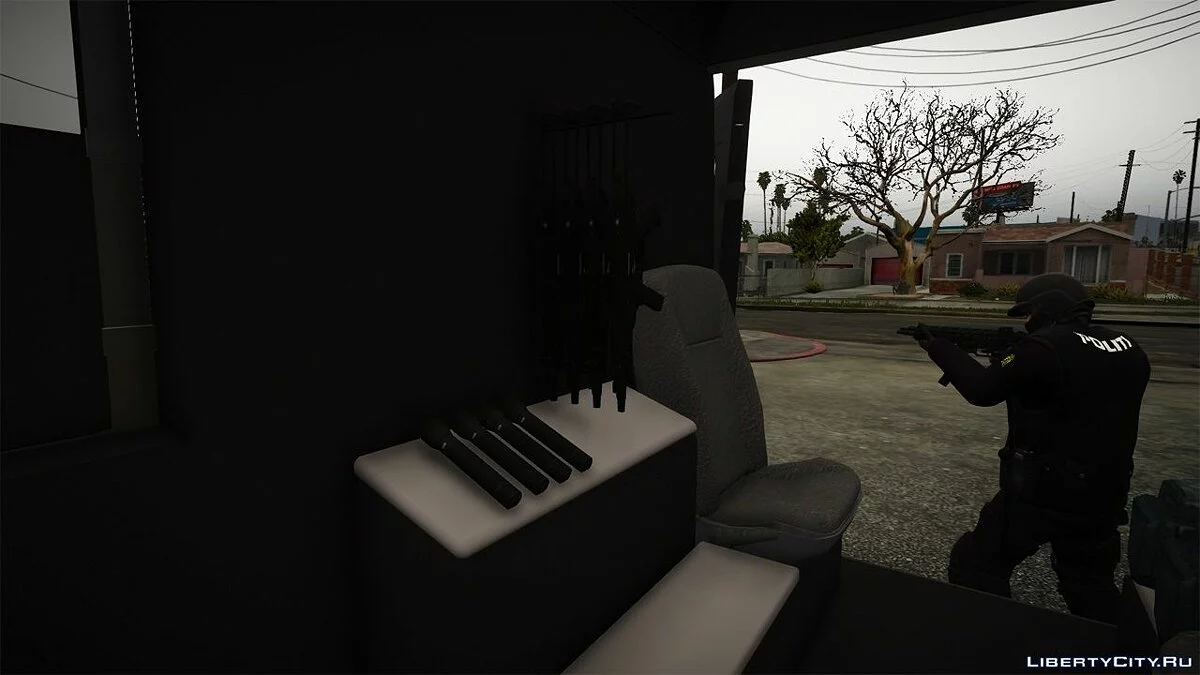 Mercedes Vario - Van de Choque da Polícia Dinamarquesa - [OIV/Substituir/ELS] 1.0 / GTA 5