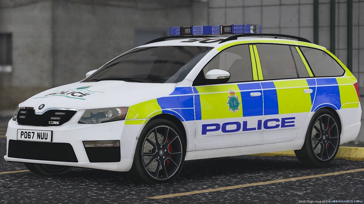 Skoda police gta 5 фото 61