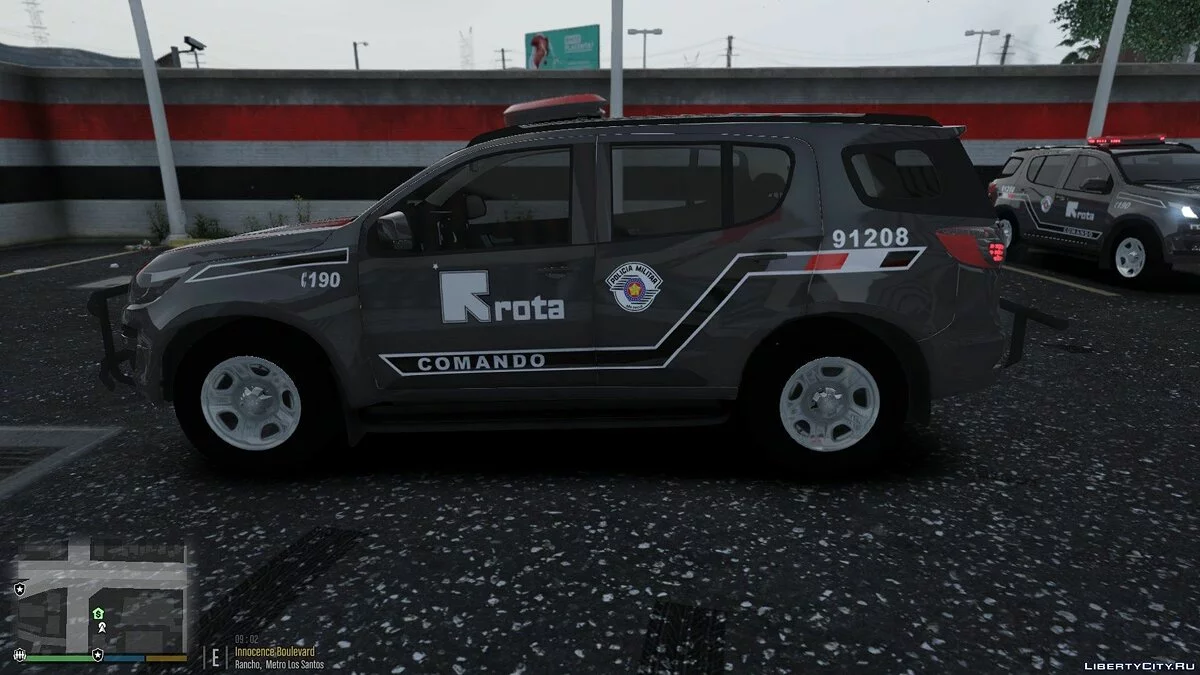 Trailblazer 2017 ROTA PMESP [ELS] 1.0 / GTA 5