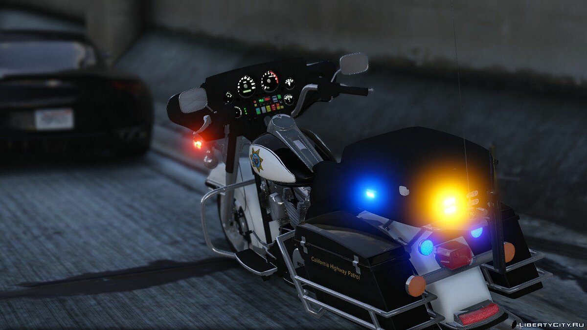 Police bike gta 5 замена фото 118