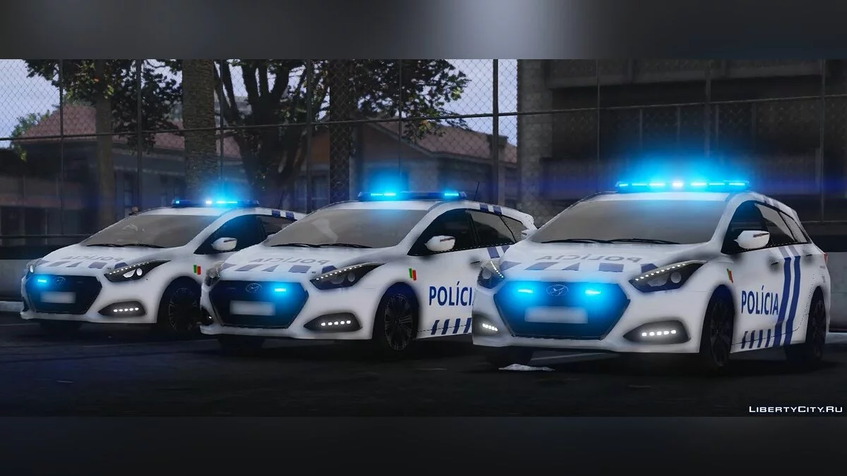 Hyundai i40 Estate Police Car 2018 v0.01 / GTA 5
