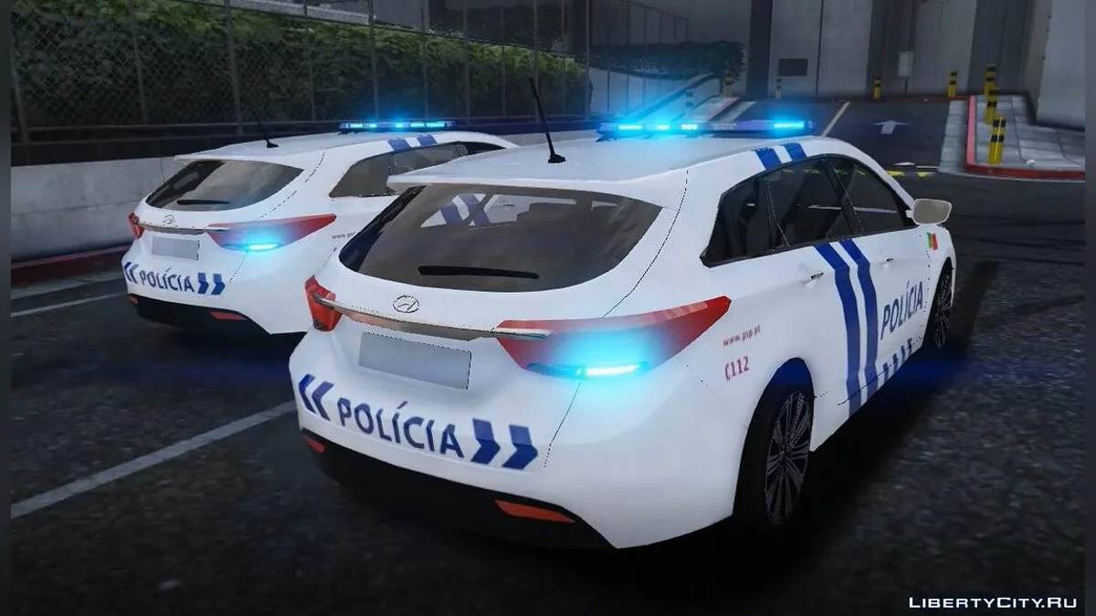 Hyundai i40 Estate Police Car 2018 v0.01 / GTA 5