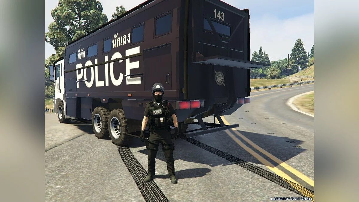Transport Penjara Polisi Kerajaan Thailand / GTA 5