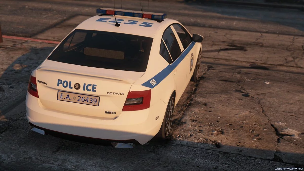 Skoda Octavia 2014 / Griechische Polizei (ELS) 1.0 / GTA 5