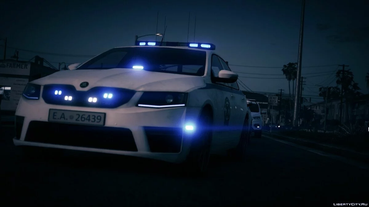 Skoda Octavia 2014 / Griechische Polizei (ELS) 1.0 / GTA 5