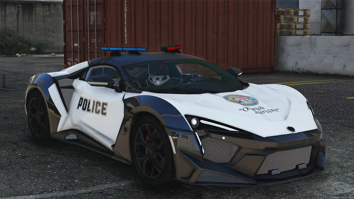 WMotors Fenyr Supersport (Police) [Add-On] 1.1 / GTA 5