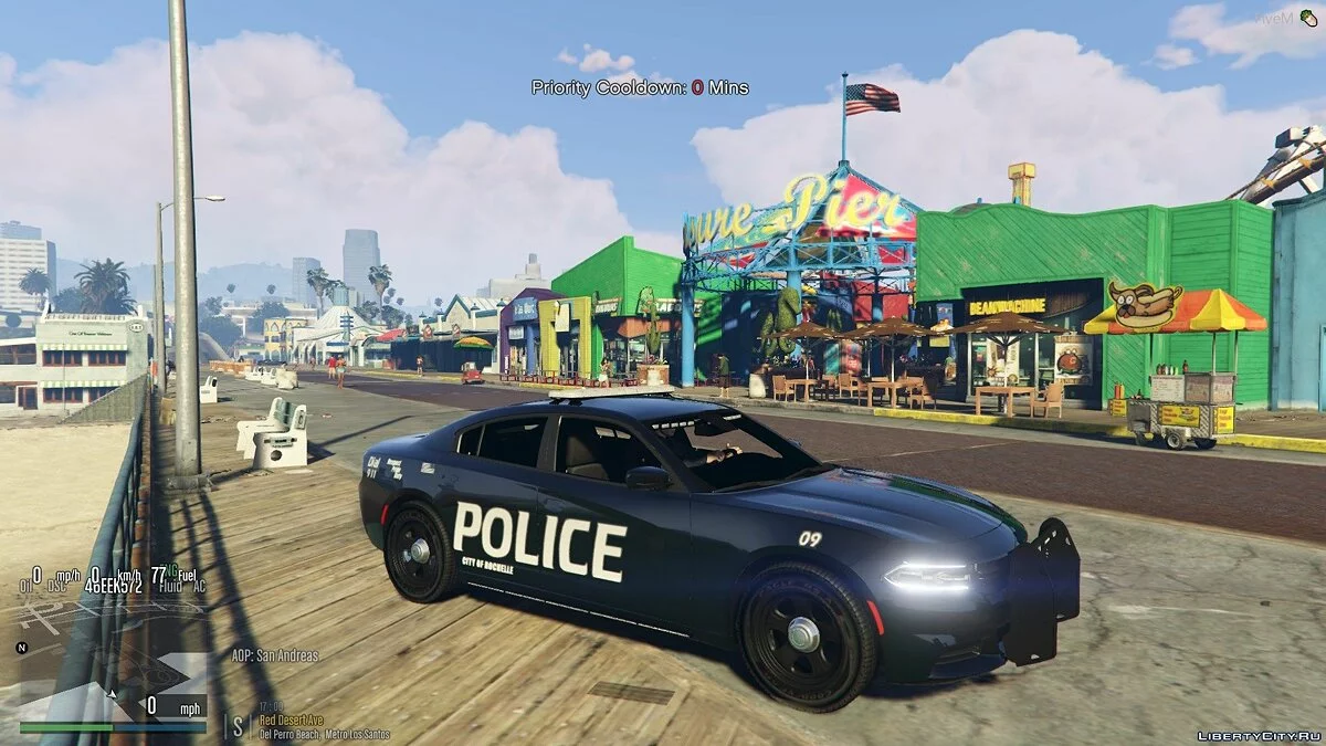 Dodge Charger 2015 [ELS] 1.0 - Policía del estado de Illinois / GTA 5