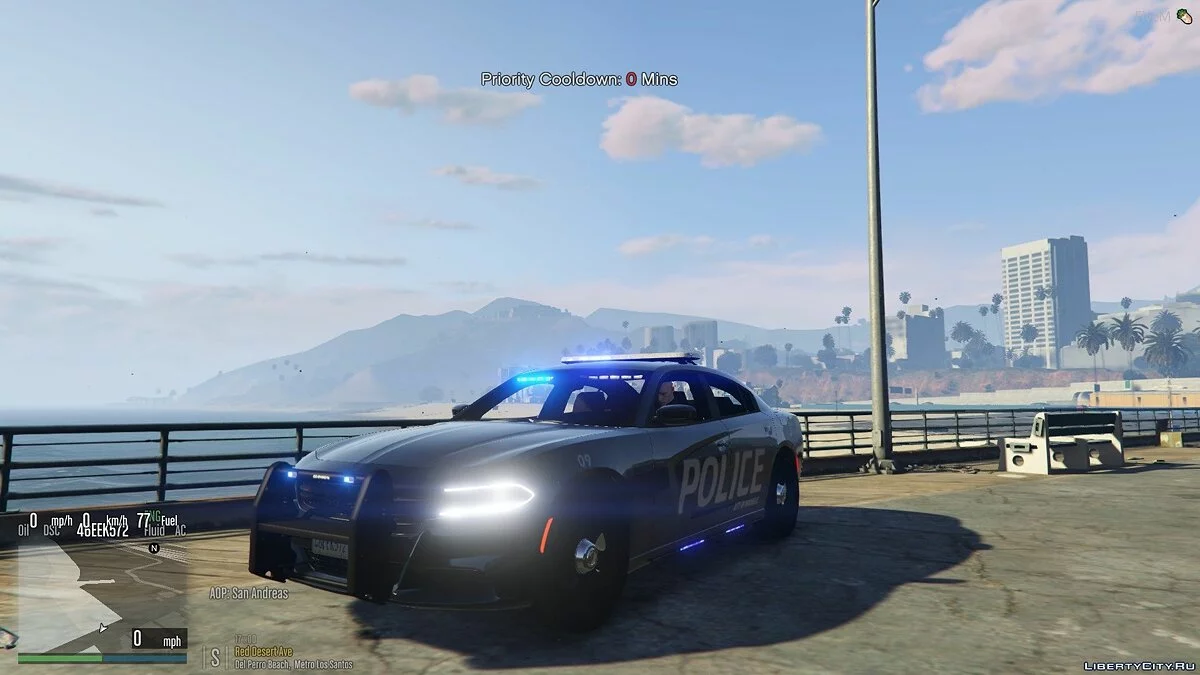 Dodge Charger 2015 [ELS] 1.0 - Policía del estado de Illinois / GTA 5