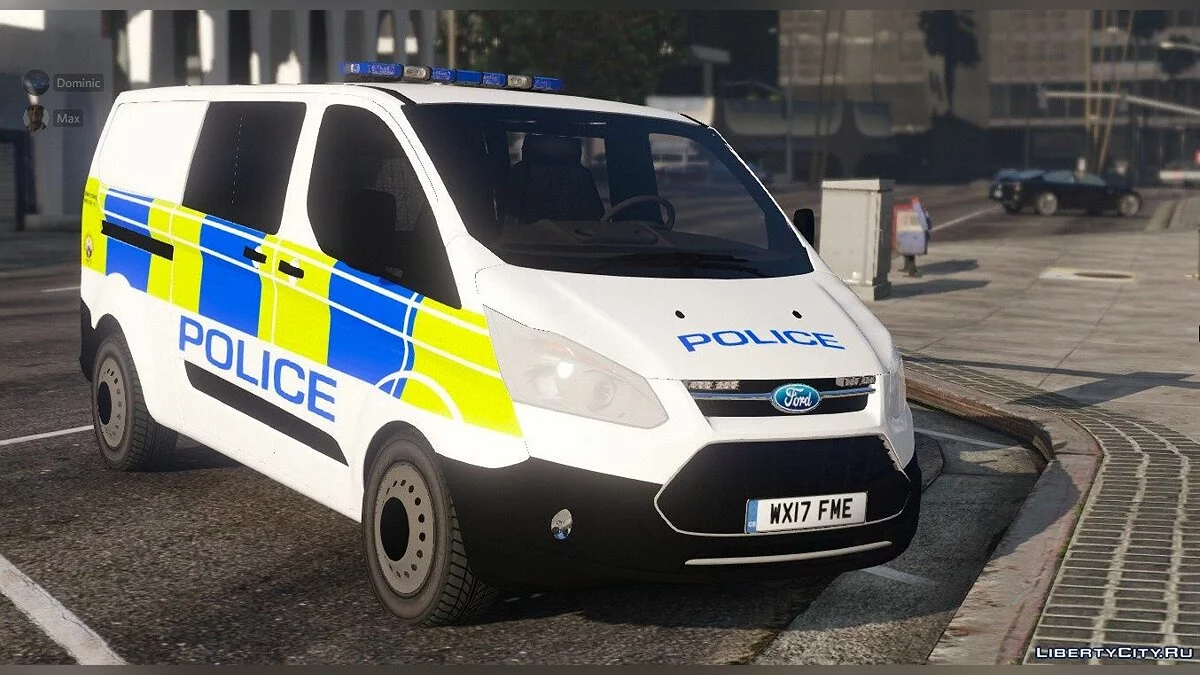 2017 Avon and Somerset Police Ford Transit Custom 1.0 / GTA 5