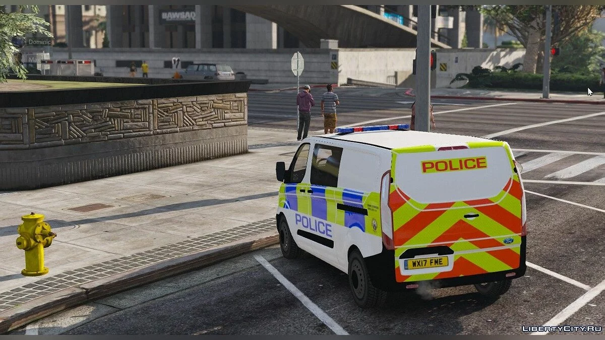 2017 Avon and Somerset Police Ford Transit Custom 1.0 / GTA 5