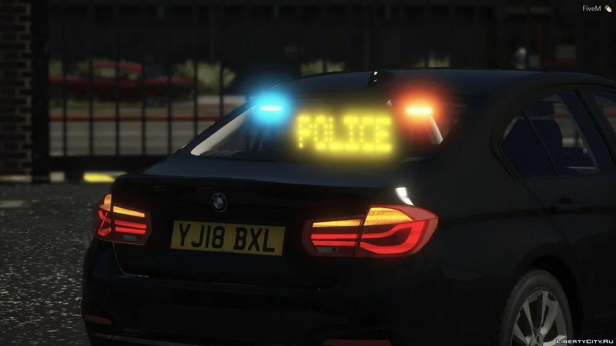 BMW 330D Sedán Sin Marcas 2018 [Lanzamiento | ELS] 1.0 / GTA 5