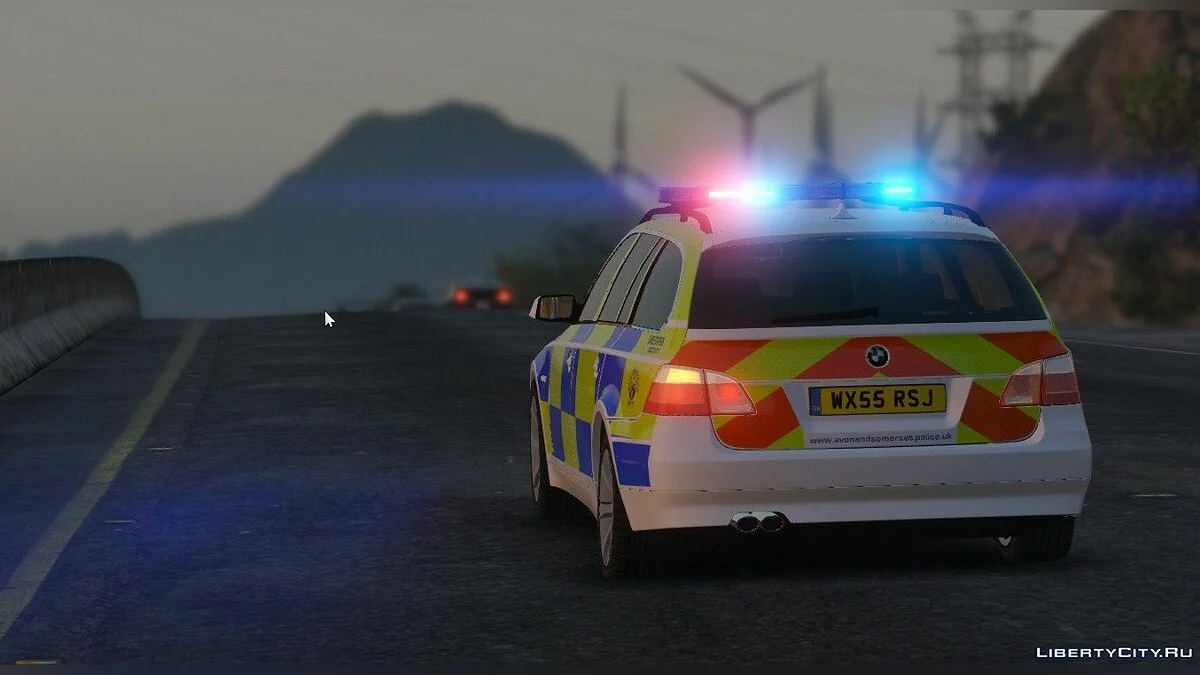 Voiture de Trafic BMW E61 de la Police d'Avon et Somerset [ELS] 1.0 / GTA 5