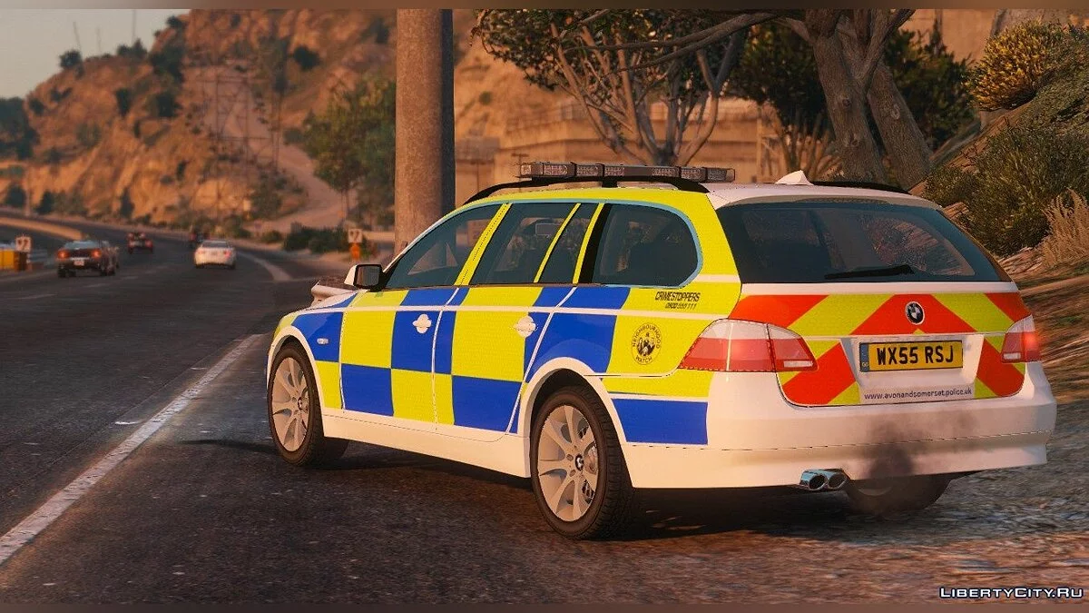 Voiture de Trafic BMW E61 de la Police d'Avon et Somerset [ELS] 1.0 / GTA 5