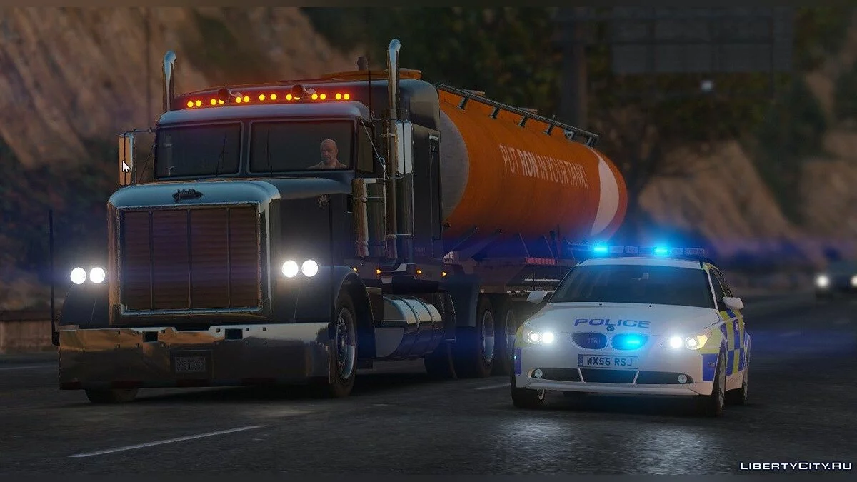 Voiture de Trafic BMW E61 de la Police d'Avon et Somerset [ELS] 1.0 / GTA 5