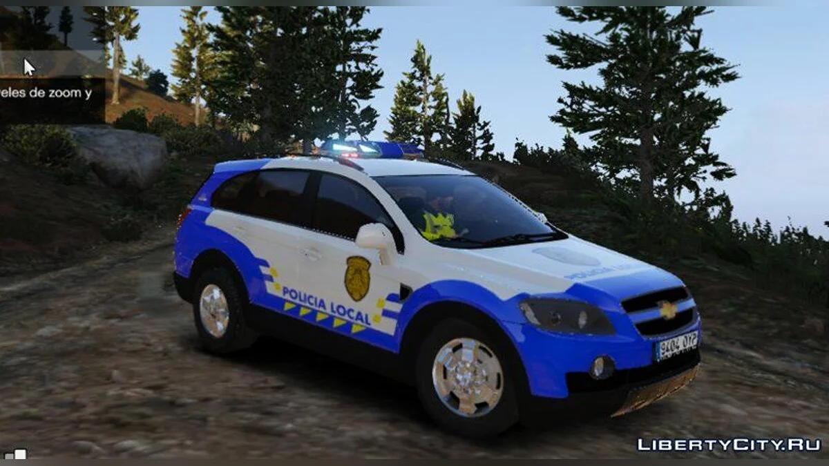 警用吉普车 Chevrolet Captiva C100 2006 [ELS] / GTA 5