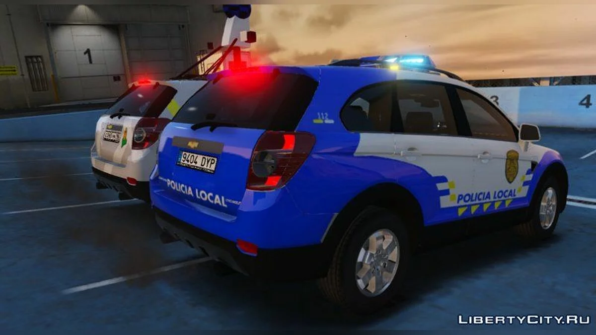 警用吉普车 Chevrolet Captiva C100 2006 [ELS] / GTA 5