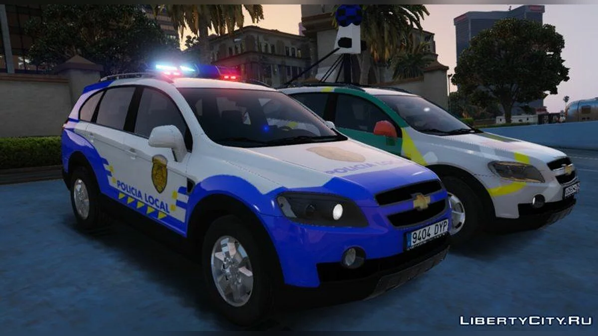 警用吉普车 Chevrolet Captiva C100 2006 [ELS] / GTA 5