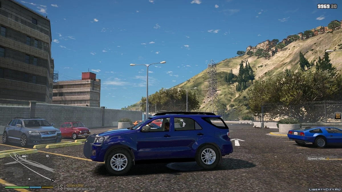 Jeep de police Toyota Hilux SW4 Désidentifiée (Non marquée) [ELS][DIALS] 1.1 / GTA 5