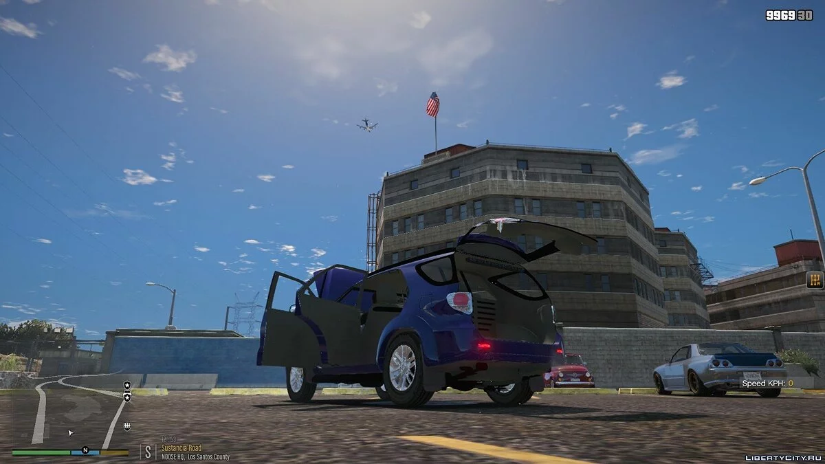 Jeep de police Toyota Hilux SW4 Désidentifiée (Non marquée) [ELS][DIALS] 1.1 / GTA 5