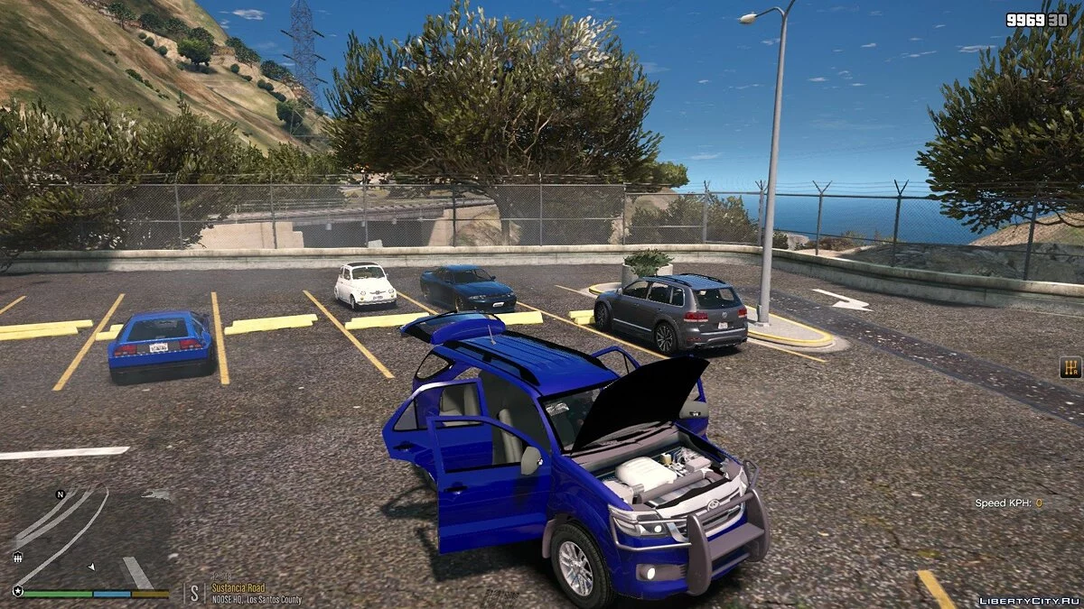 Jeep de police Toyota Hilux SW4 Désidentifiée (Non marquée) [ELS][DIALS] 1.1 / GTA 5